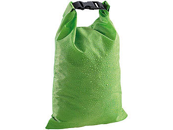 Dry Bag Beutel: Xcase Wasserdichte Nylon-Packtasche "DryBag" 4 Liter