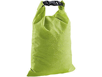 Xcase Wasserdichte Nylon-Packtaschen "DryBags" 3er-Set: 1, 4 & 8 Liter
