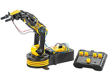 Roboterarm: Playtastic Baukasten "Roboter-Arm" inkl. USB-Schnittstelle