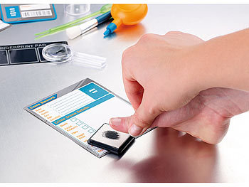 Playtastic Detektiv-Kit für professionelle Fingerabdruck-Analyse