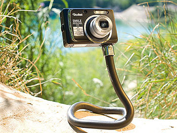 Somikon Flexibles Universal-Stativ "Snake47" für Kompakt-Kameras