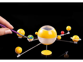 Playtastic Modell-Sonnensystem-Bausatz mit Motor & Solarantrieb