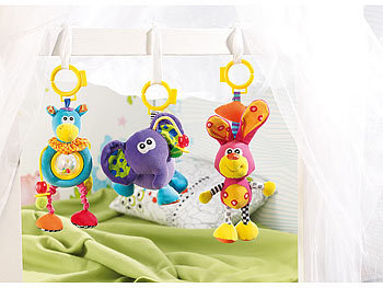 Playtastic Wilma, Tom & Fridolin: Spielzeugtrio für Kleinkinder