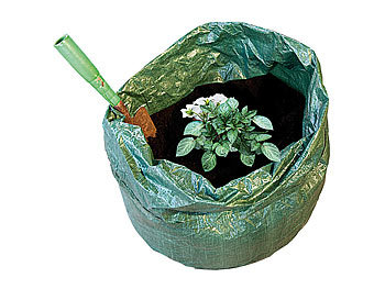 Royal Gardineer Pflanz-Sack für Kartoffeln & Co., mit Tragegriffen und Abwasserlöchern