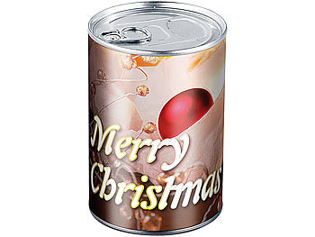 Dose: infactory Geschenkdose Merry Christmas: Originelle Präsent-Verpackung