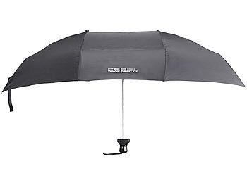 Paarregenschirm: PEARL Paar-Regenschirm für 2 Personen inklusive Schutzhülle
