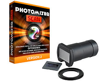 Dia ab Fotografieren: Somikon DSLR-Objektiv-Aufsatz zum Digitalisieren von Dias/Negativen