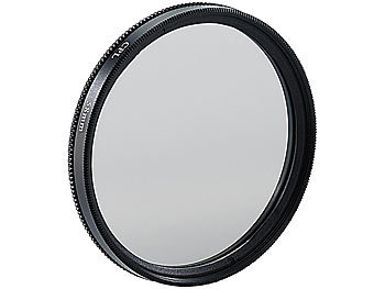 Somikon Polfilter (zirkular) für Kamera-Objektive mit 58-mm-Gewinde