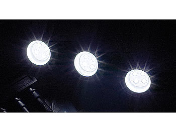 Lunartec LED-Einbauleuchten 6er-Set "Easy" IP44 / 230V (refurbished)