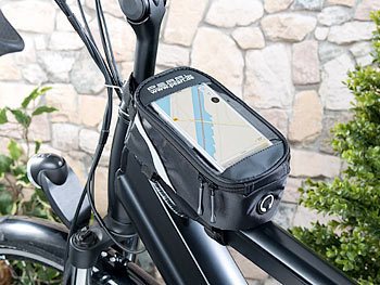 PEARL Universelle Fahrradtasche für Smartphones bis 5,2"