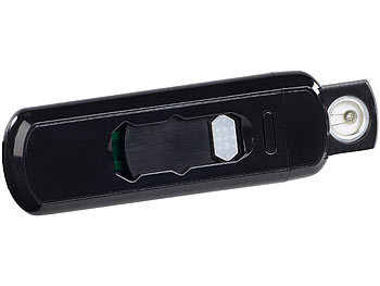 PEARL Elektronisches Akku USB-Feuerzeug mit Glühspirale, windgeschützt, 5,5W