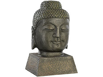 NAKAMARI Stilvolle Buddha-Figur in antiker Bronze-Optik