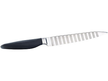Universal-Kochmesser: TokioKitchenWare Antihaft-Fleischmesser mit 19,5 cm Klinge