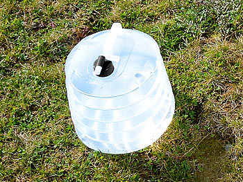 Semptec Faltbare Wasserkanister mit Zapfhahn, 10 l, rund, 3er-Set