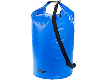 Xcase Wasserdichter Packsack 70 Liter, blau