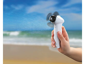 Sommer-Set: Wasser-Sprühventilator & UV-reflektierende Luftmatratze