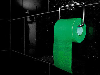 infactory Nachleuchtendes Toilettenpapier "Glow-in-the-dark"