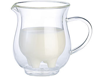 Milchkanne Glas