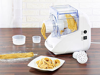Rosenstein & Söhne Pasta-Maker Nudel-Maschine NM-400 mit Teigkneter