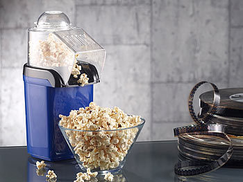 Rosenstein & Söhne Single-Popcorn-Maschine "Home" für Zuhause, Versandrückläufer