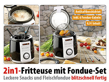 Fondue- & Mini-Fritteuse-Set