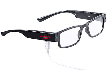 Brille mit LED Beleuchtung