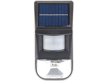 Solar LED-Außenleuchte mit Sensor