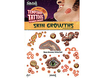 Nitefall Costume Tattoos: Skin Growths
