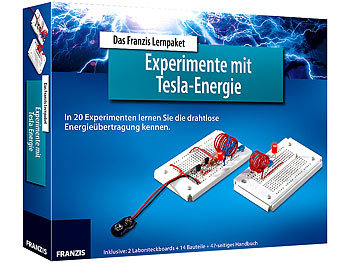 FRANZIS Lernpaket Experimente mit Tesla-Energie