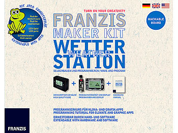 FRANZIS Maker-Kit Wetterstation zum Selberbauen und Programmieren