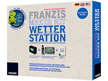 FRANZIS Maker-Kit Wetterstation zum Selberbauen und Programmieren