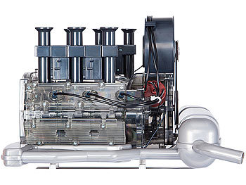 FRANZIS Modellbausatz Porsche 6-Zylinder-Boxermotor, Maßstab 1:4, 280 Teile