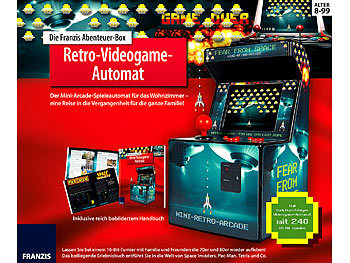 FRANZIS Abenteuer-Box Retro-Videogame-Automat mit 240 Spielen