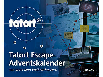 FRANZIS Tatort Escape Adventskalender "Tod unter dem Weihnachtsstern"