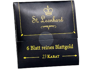 St. Leonhard Deko-Blattgold, 23 K