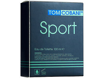 Tom Cobani Herrenduft "Sport", Eau de Toilette 100 ml