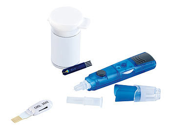 newgen medicals newgen medicals Blutzucker-& Cholesterinmesser-Set inkl. Teststreifen