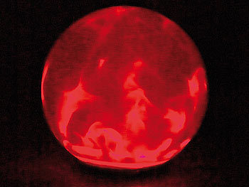 Lunartec Supernova Kugel-Effektlampe mit 4 Leuchtprogrammen