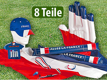 PEARL Länderflagge Frankreich 150 x 90 cm aus reißfestem Nylon