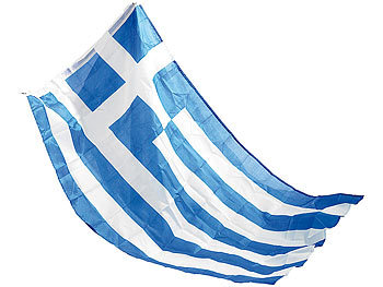 PEARL Länderflagge Griechenland 150 x 90 cm aus reißfestem Nylon