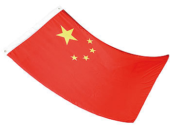 PEARL Länderflagge VR China 150 x 90 cm aus reißfestem Nylon