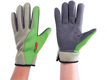 Royal Gardineer Geschmeidige Garten-Handschuhe mit leichtem Schnittschutz Größe M / 8