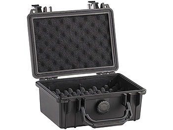 Universal Box: Xcase Staub- und wasserdichter Koffer, 21 x 16,7 x 9 cm, IP67