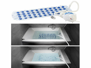 Sprudelmatte für Badewanne: newgen medicals Whirlpoolmatte für die Badewanne