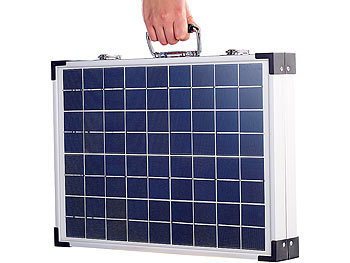 revolt Klappbares Solarpanel PHO-4000 mit Tasche, 40 W (Versandrückläufer)