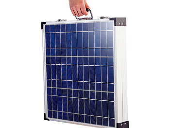 revolt Klappbares Solarpanel PHO-6000 mit Tasche, 60 W (refurbished)