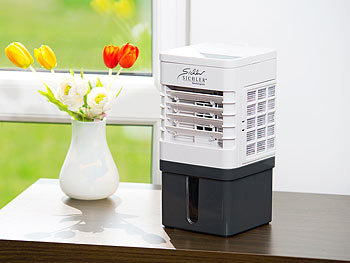 Sichler Kompakter Mini-Akku-Luftkühler mit Wasserkühlung, 9 Watt, 40 ml/Std.