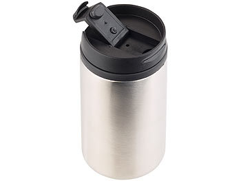 Kaffeebecher to-Go Thermo Edelstahl