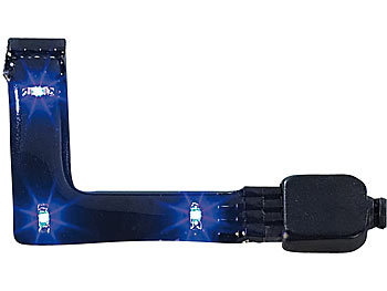 Lunartec SMD LED Winkelverbindung - Blau