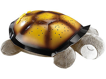 Playtastic LED-Schildkröte mit Sternbild-Projektion & Farbwechsler